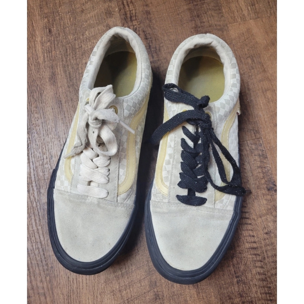 Vans Lizzie Armanto Old Skool Pro checkerboard sneakers
